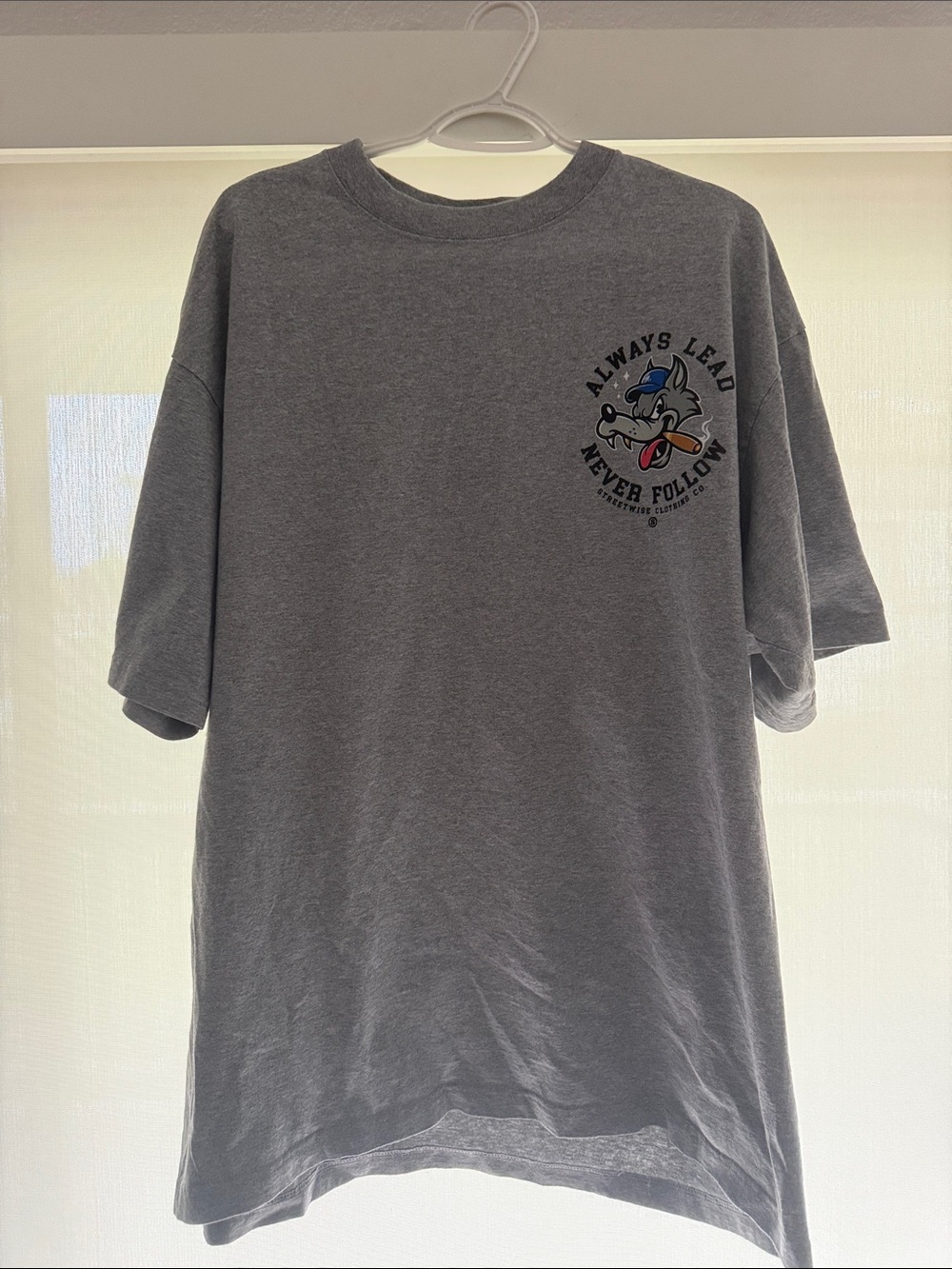 Streetwise Clothing Crewneck T-Shirt - Always Lead Design